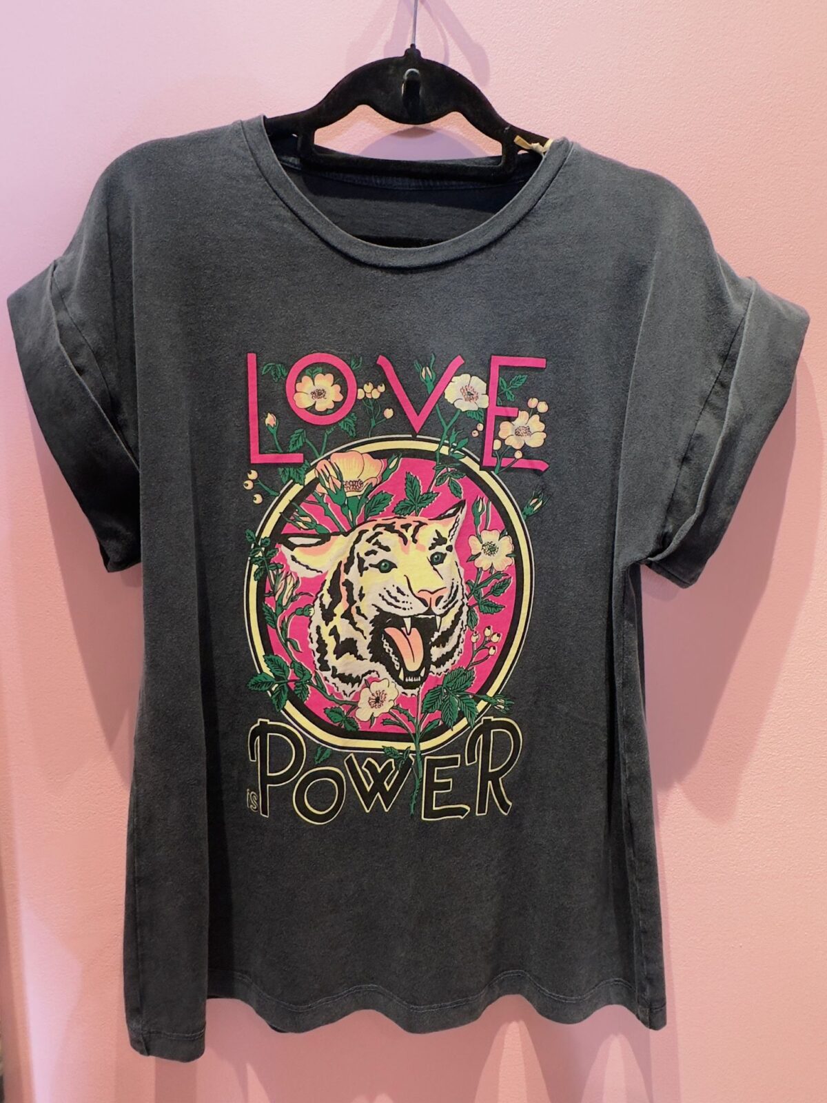 T-Shirt Love Power - Tigre